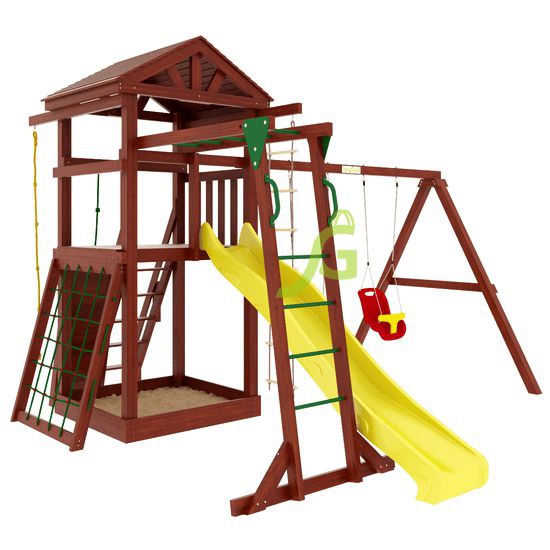 Детская площадка для дачи Igragrad Панда Фани Gride с рукоходом