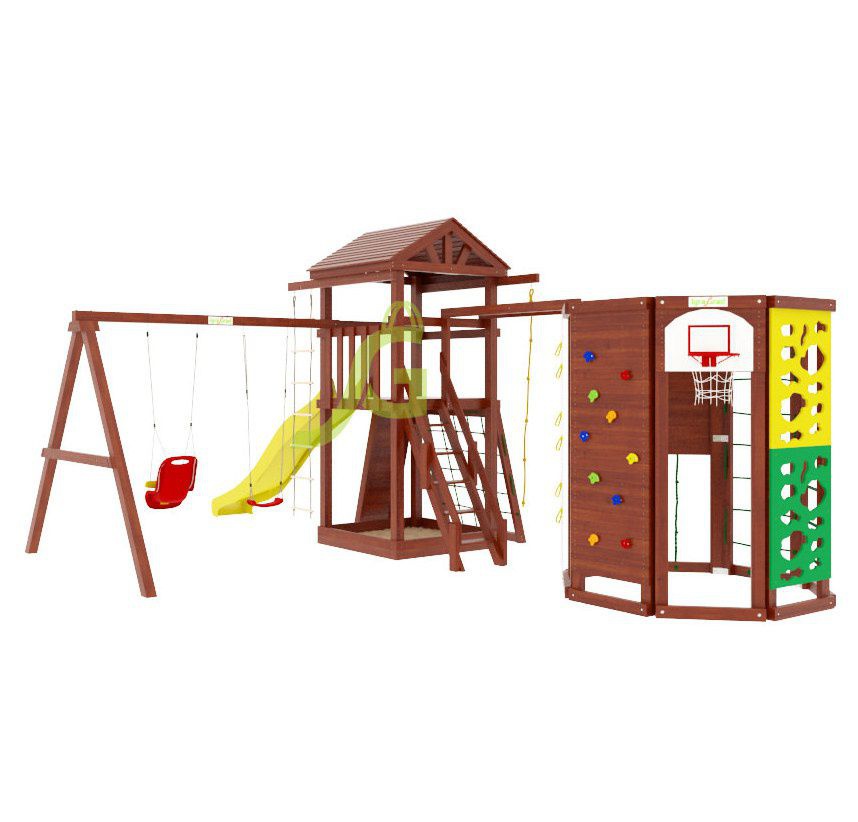 Детская игровая площадка Igragrad Панда Фани Gride с Workout