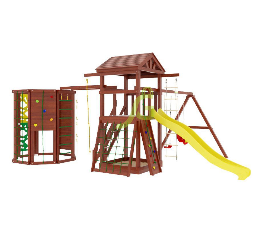 Детская игровая площадка Igragrad Панда Фани Gride с Workout