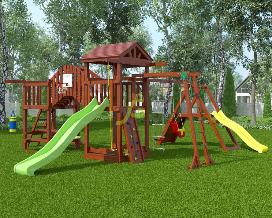 Детская игровая площадка Igragrad Панда Фани Мостик 2