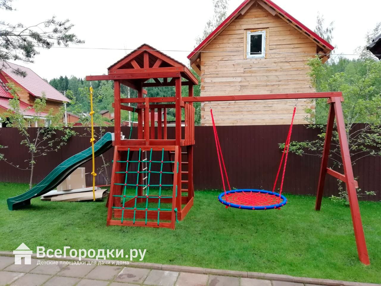 Детская площадка для дачи Igragrad Панда Фани Nest