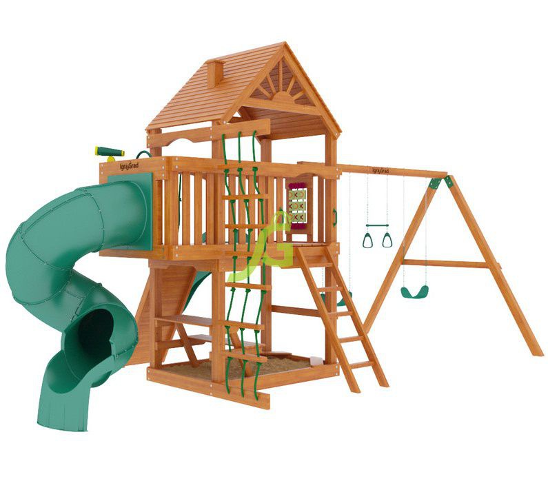 Детская игровая площадка Igragrad Шато с трубой (Дерево)