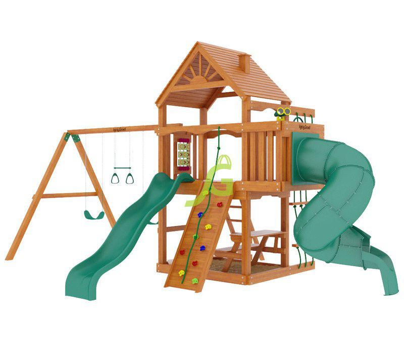 Детская игровая площадка Igragrad Шато с трубой (Дерево)