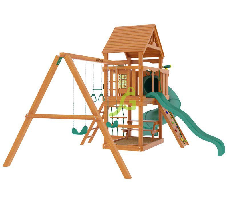 Детская игровая площадка Igragrad Шато с трубой (Дерево)