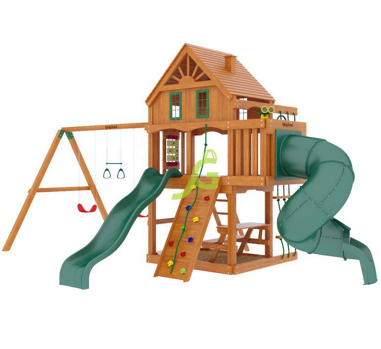 Детская игровая площадка Igragrad Шато с трубой (Домик)