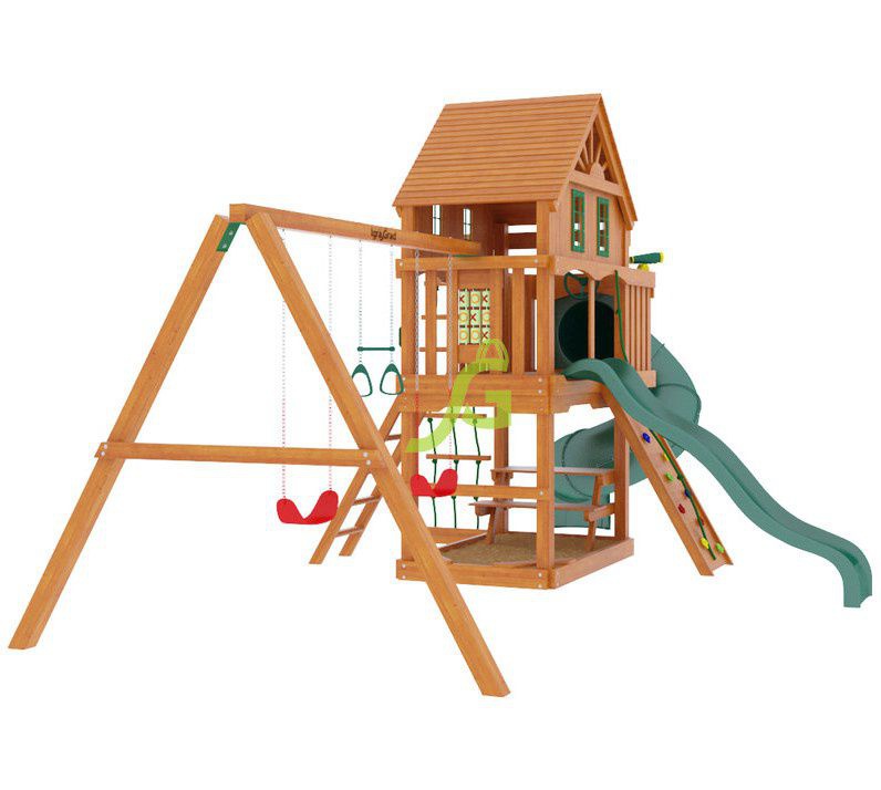 Детская игровая площадка Igragrad Шато с трубой (Домик)