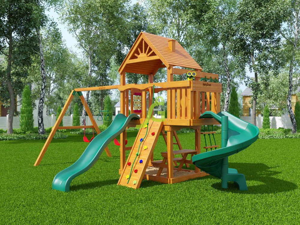 Детская игровая площадка Igragrad Шато Sun (Дерево)