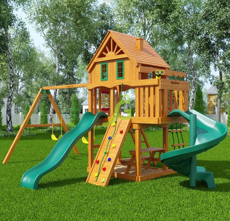 Детская игровая площадка Igragrad Шато Sun (Домик)