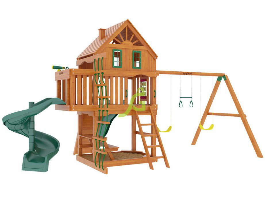 Детская игровая площадка Igragrad Шато Sun (Домик)