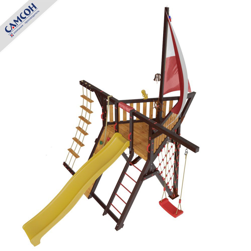 Детская игровая площадка корабль Самсон Фортуна