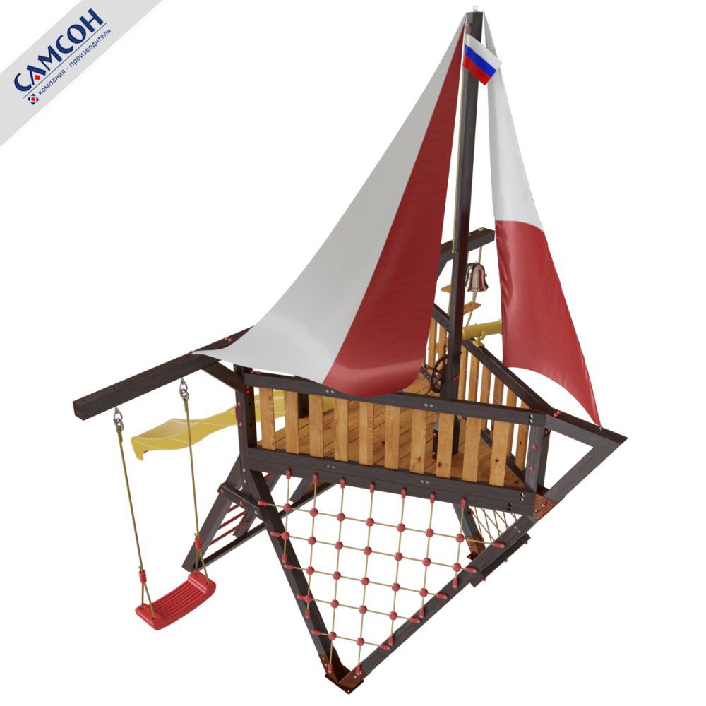 Детская игровая площадка корабль Самсон Фортуна