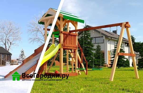 Детская игровая площадка Савушка 4 сезона 4