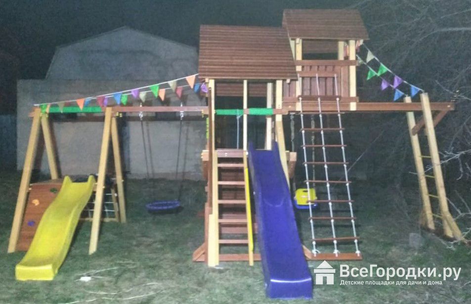 Детская игровая площадка Савушка Lux 11
