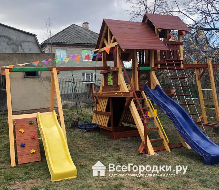 Детская игровая площадка Савушка Lux 11