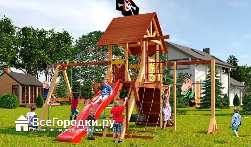 Детская игровая площадка Савушка Lux 3