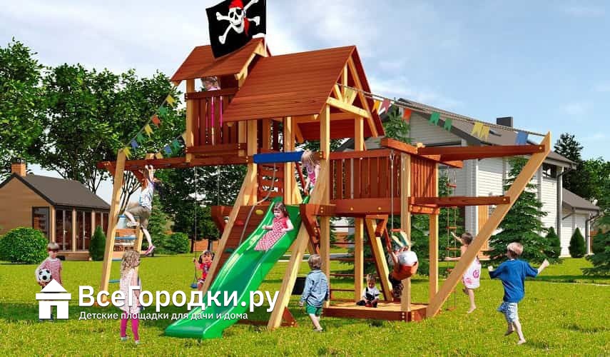 Детская игровая площадка Савушка Lux 8