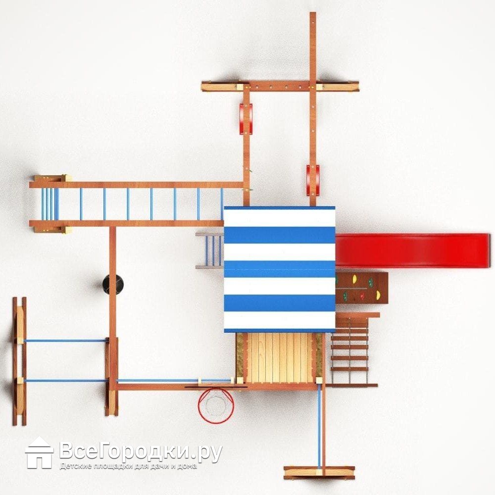 Детская игровая площадка Савушка Семейная