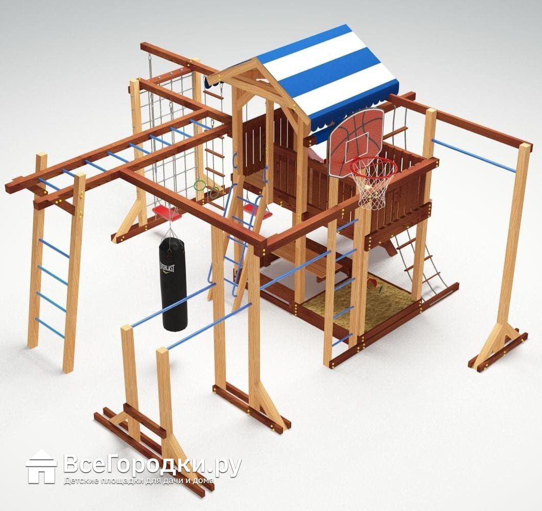 Детская игровая площадка Савушка Семейная