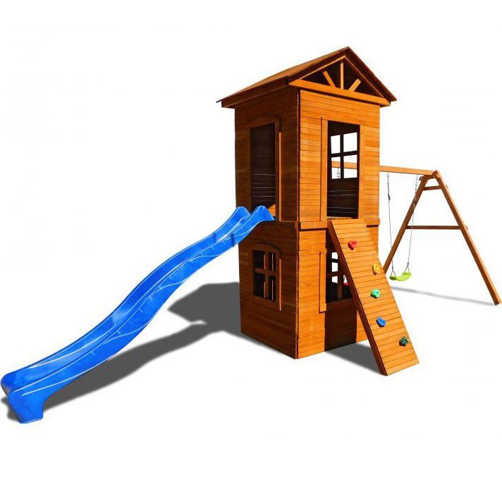 Детская площадка Можга Спортивный городок 8 c узким скалодромом