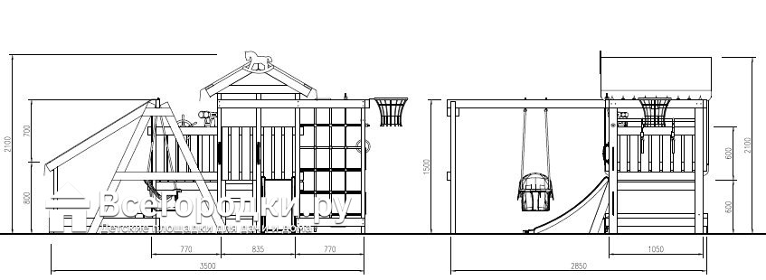 Детская площадка Савушка-Baby - 12 (Play)