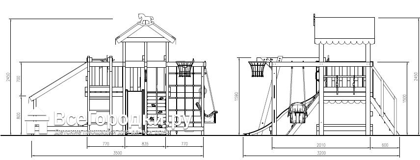 Детская площадка Савушка-Baby - 13 (Play)