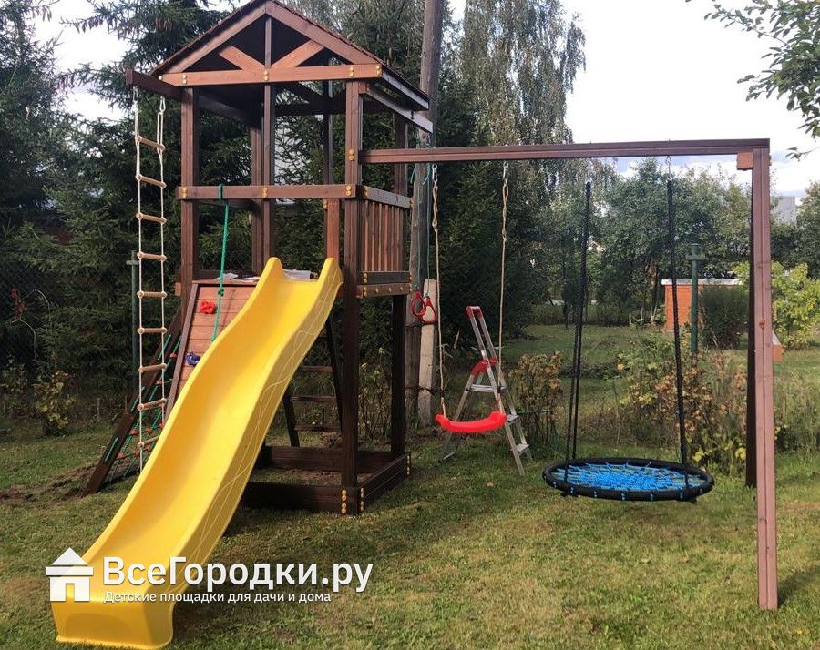 Детский игровой комплекс для дачи Домовенок Макси