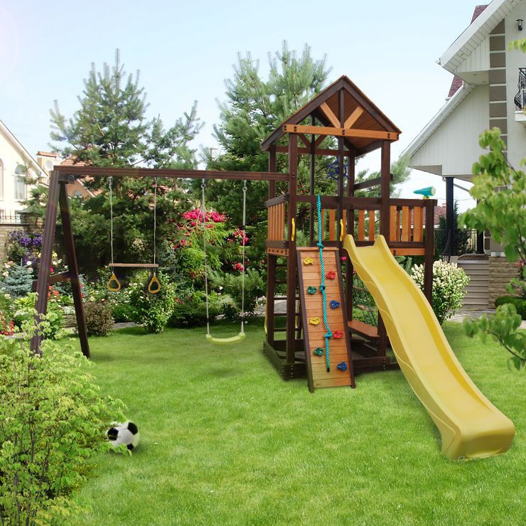 Детская площадка для дачи Perfetto Sport Rimini (кольца)