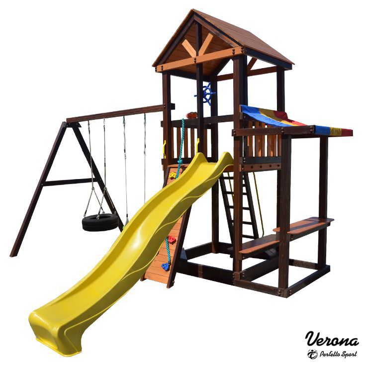 Детский игровой комплекс Perfetto Sport Verona (качели шина)
