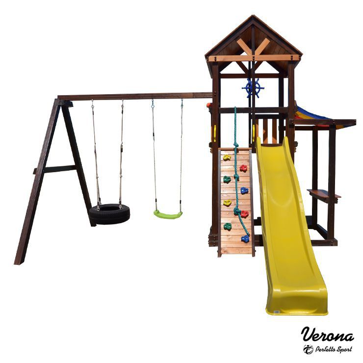 Детский игровой комплекс Perfetto Sport Verona (качели шина)