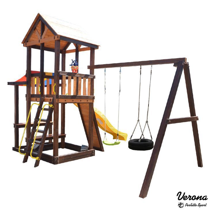 Детский игровой комплекс Perfetto Sport Verona (качели шина)