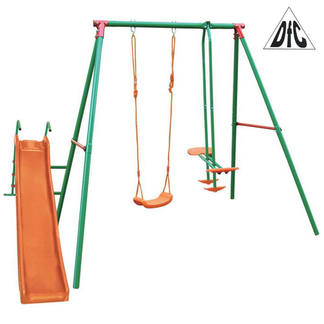 Детский игровой комплекс с горкой MSN-02