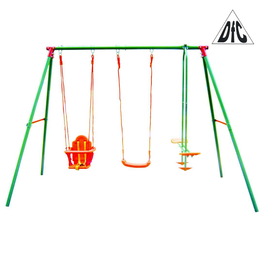 Детский игровой комплекс с качелями DFC SGN-03