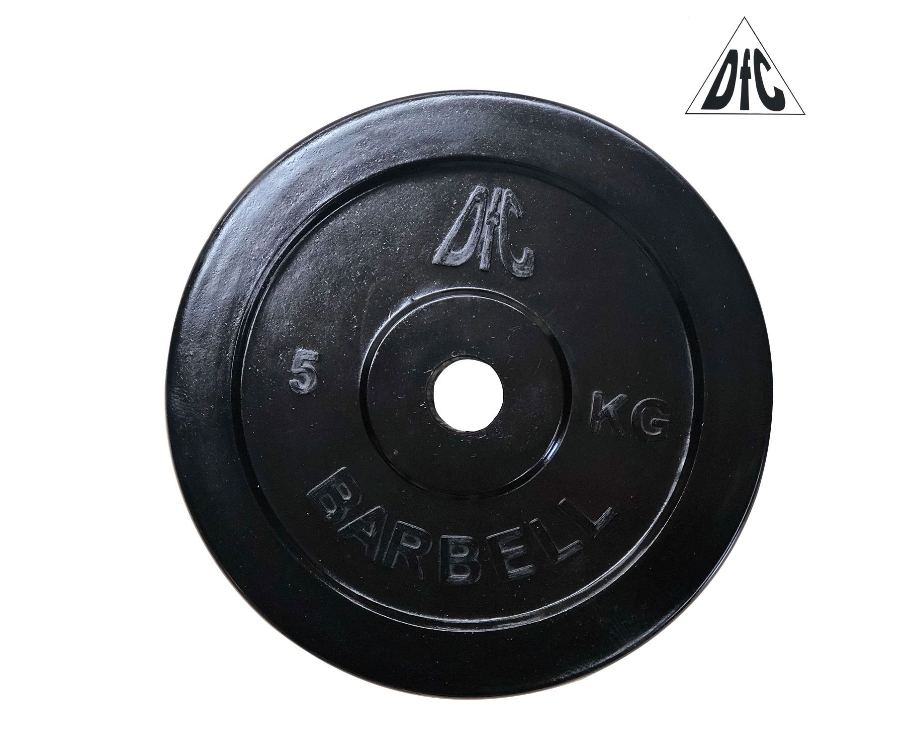 Диск обрезиненный DFC 5 кг / диаметр 26 мм