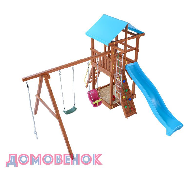 Детский игровой комплекс для дачи Домовенок - купить с доставкой и ...