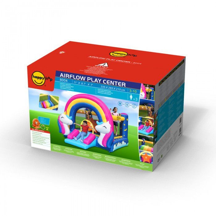 Надувной батут Happy Hop Сказочный единорог