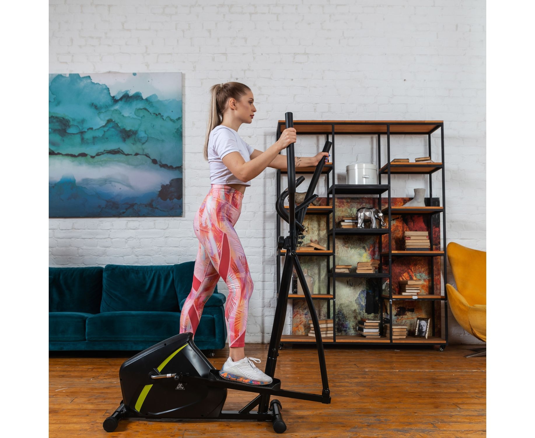 Эллиптический тренажер DFC E510 магнитный