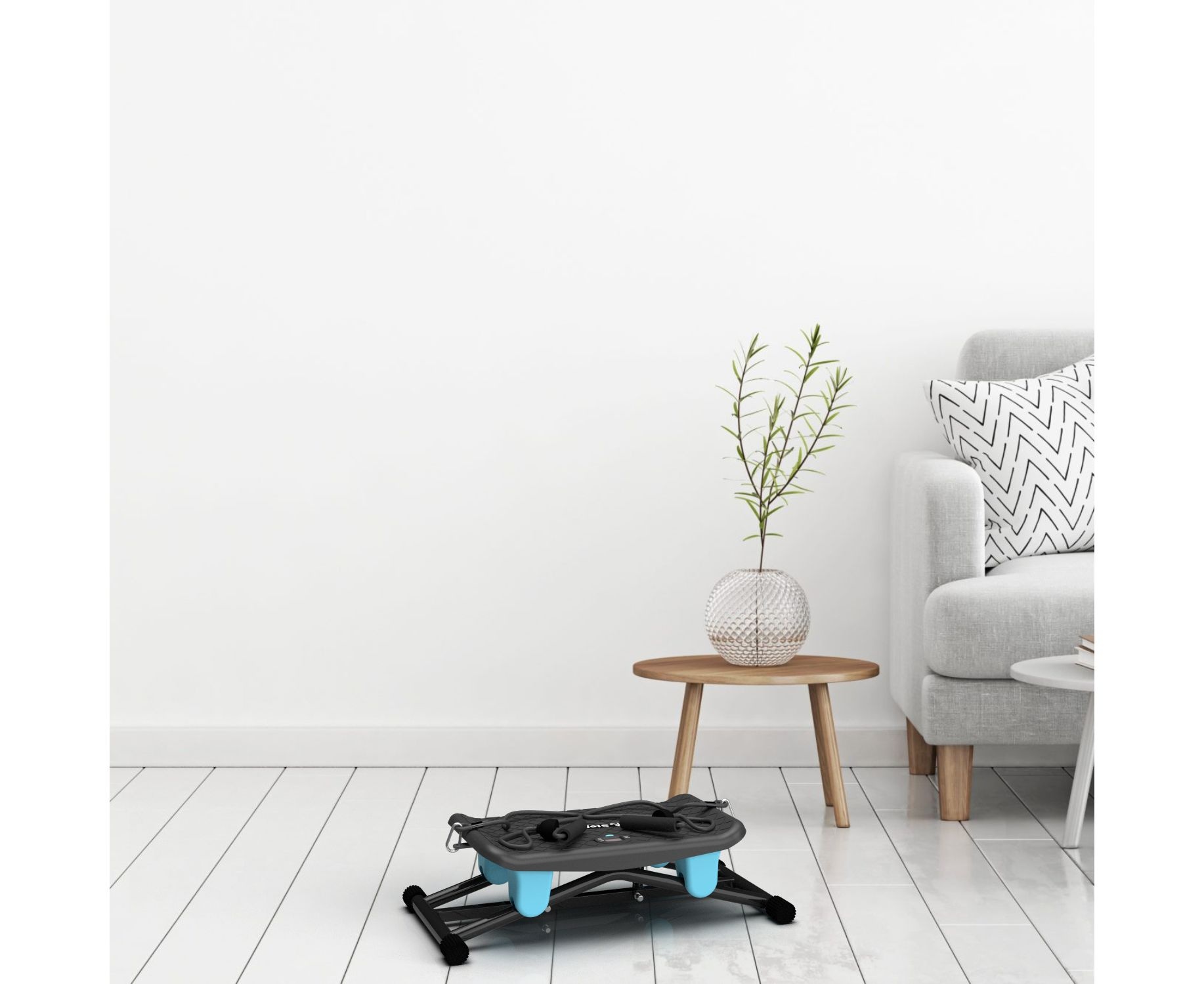 Фитнес платформа DFC Perfect Balance для похудения (голубая)