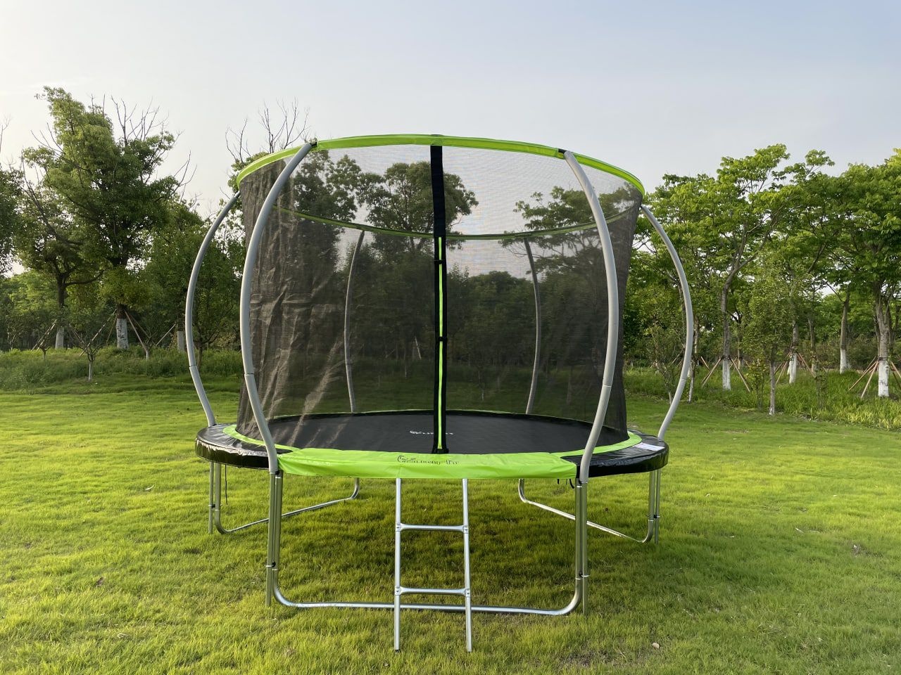 Батут FunFit 8 FT 252 см PRO inside зеленый