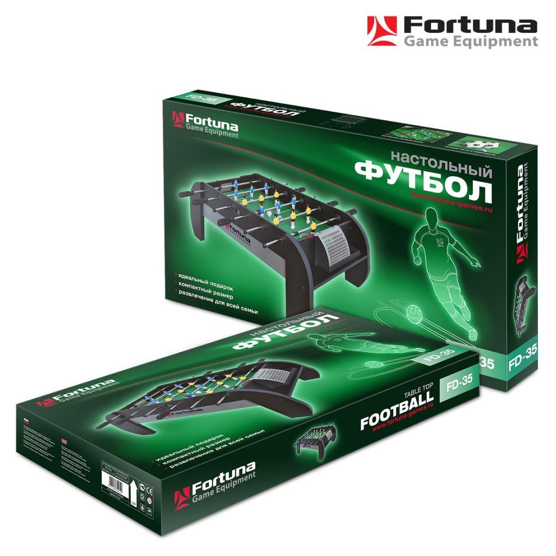 Игровой стол - футбол FORTUNA FD-35  НАСТОЛЬНЫЙ