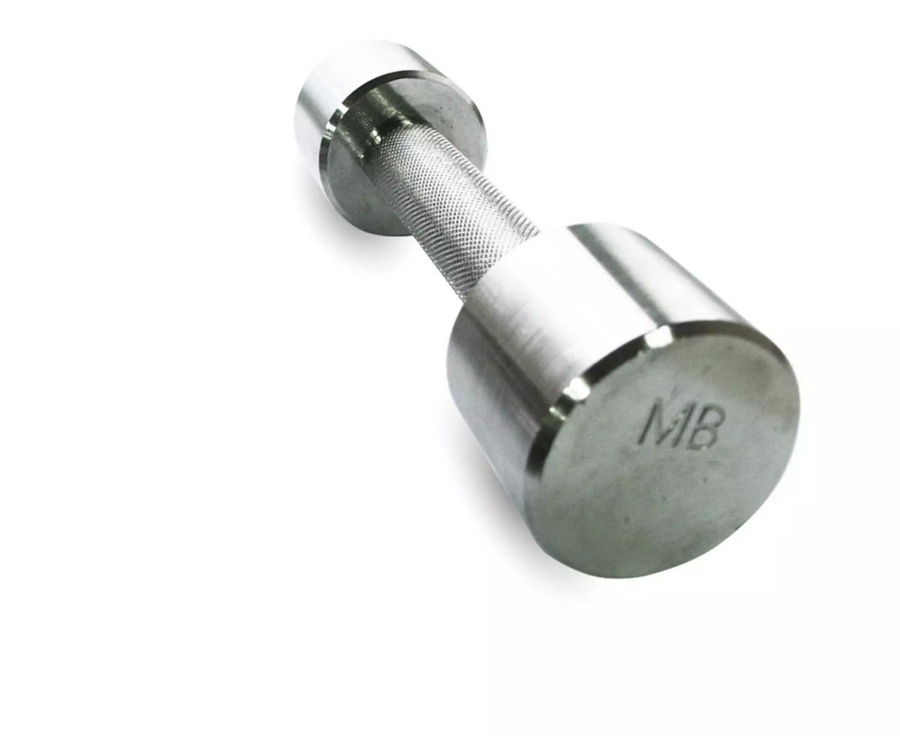 Гантель хромированная MB Barbell 1 кг