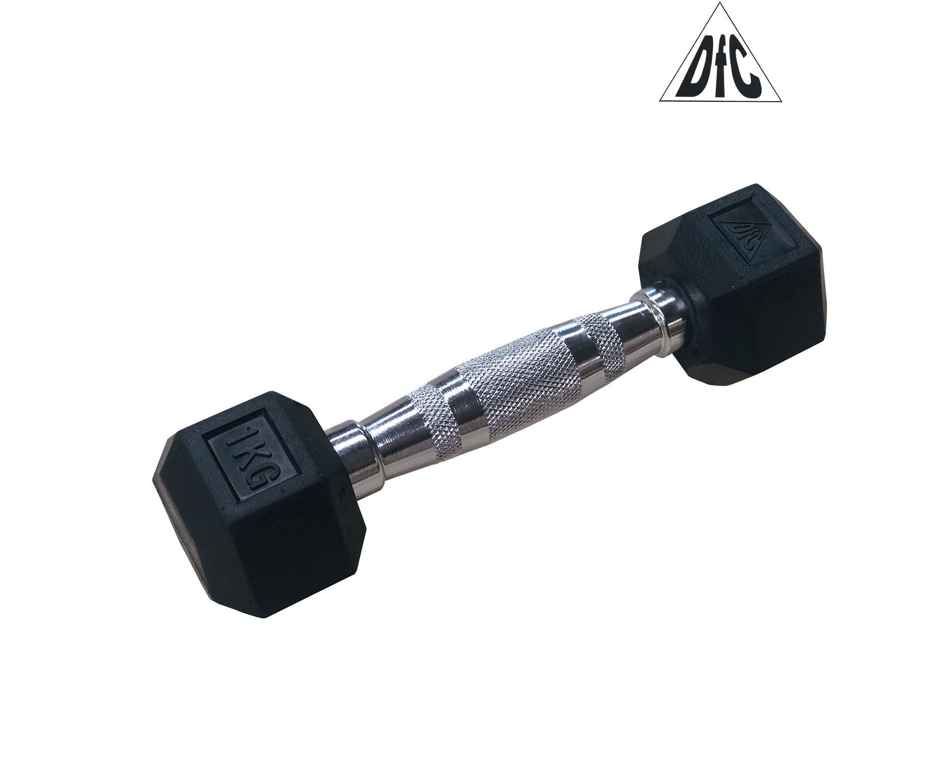 Гантели DFC Гексагональные 2 шт. по 1 кг