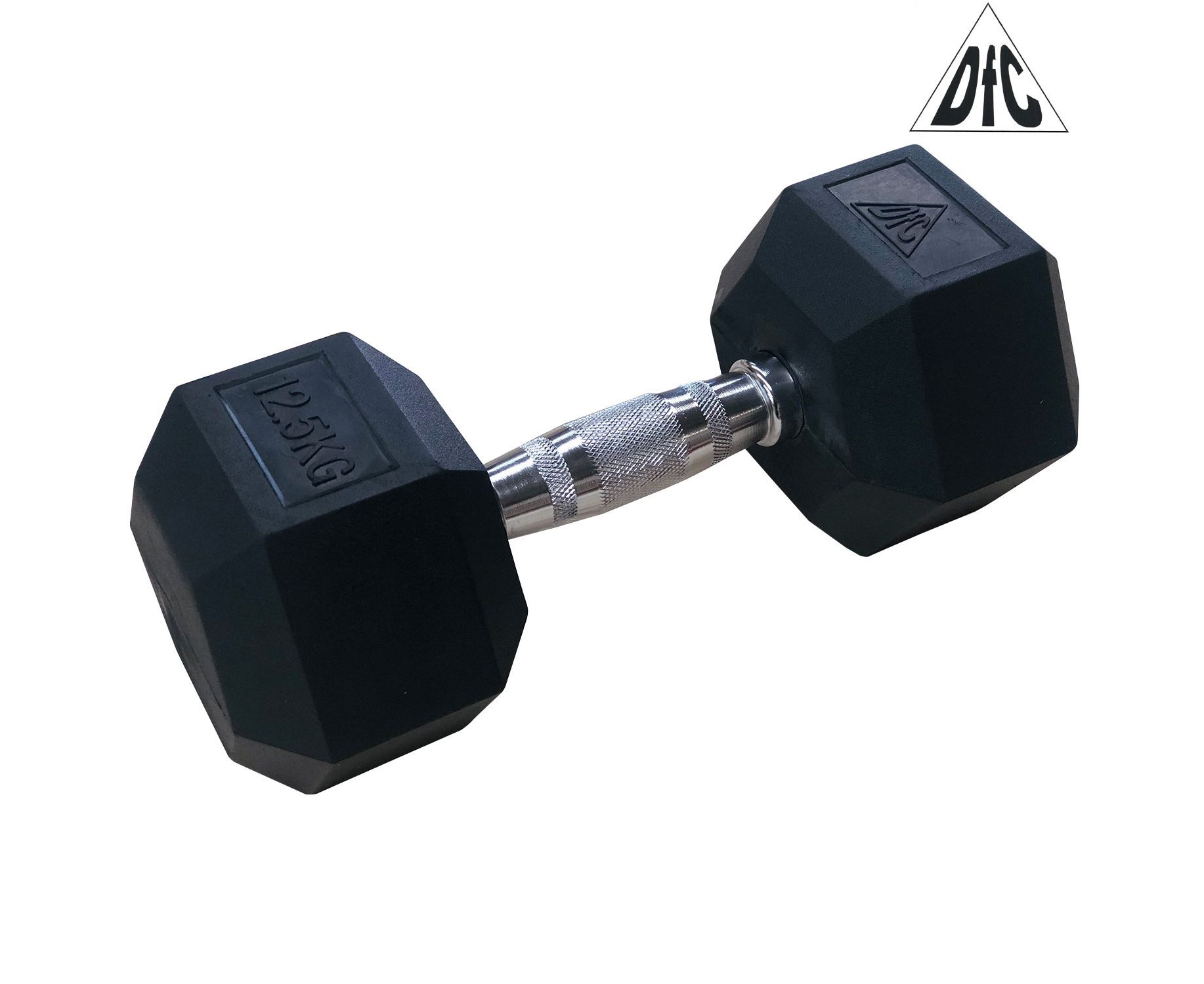 Гантели DFC Гексагональные 2 шт. по 12.5 кг
