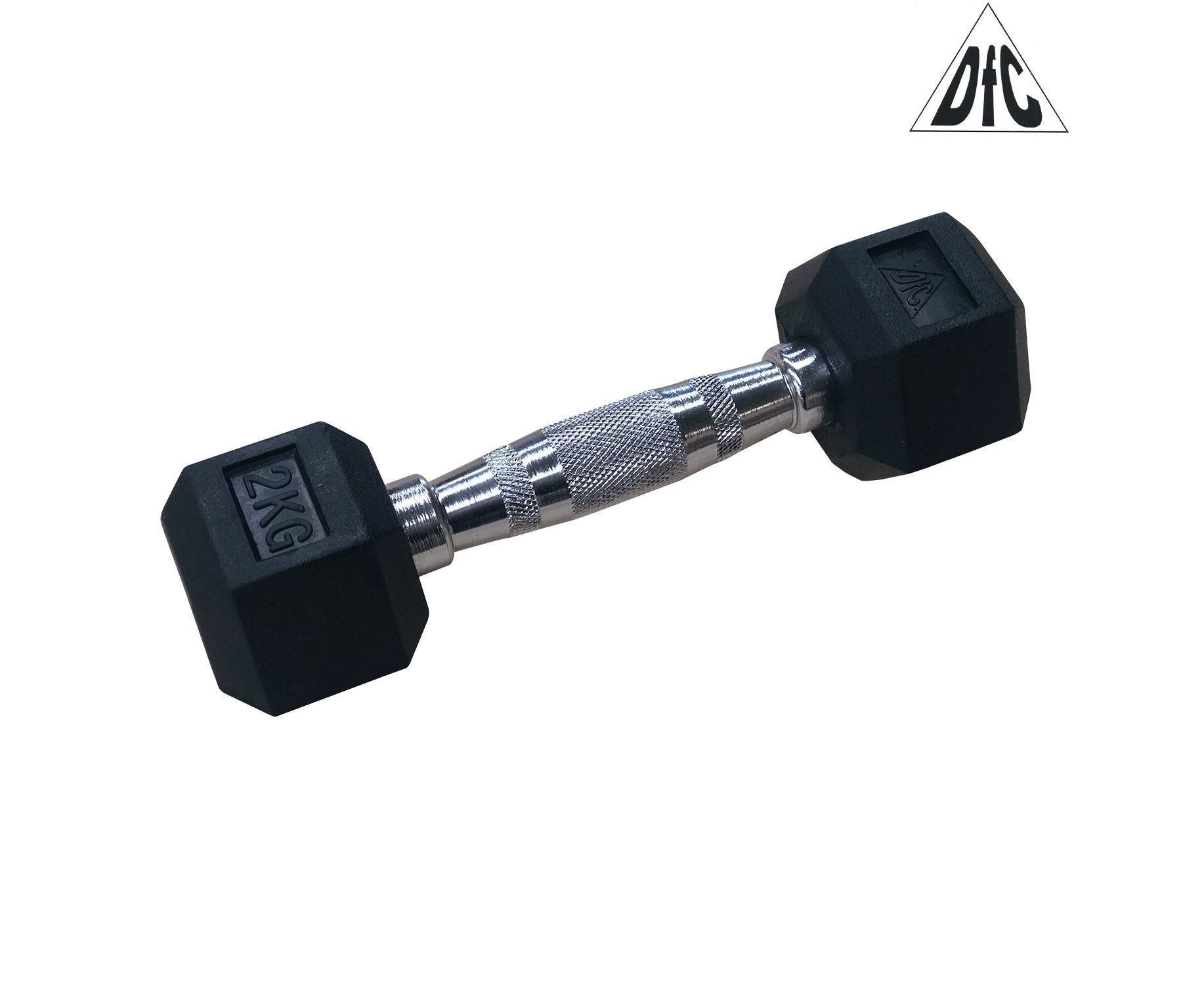 Гантели DFC Гексагональные 2 шт. по 2 кг