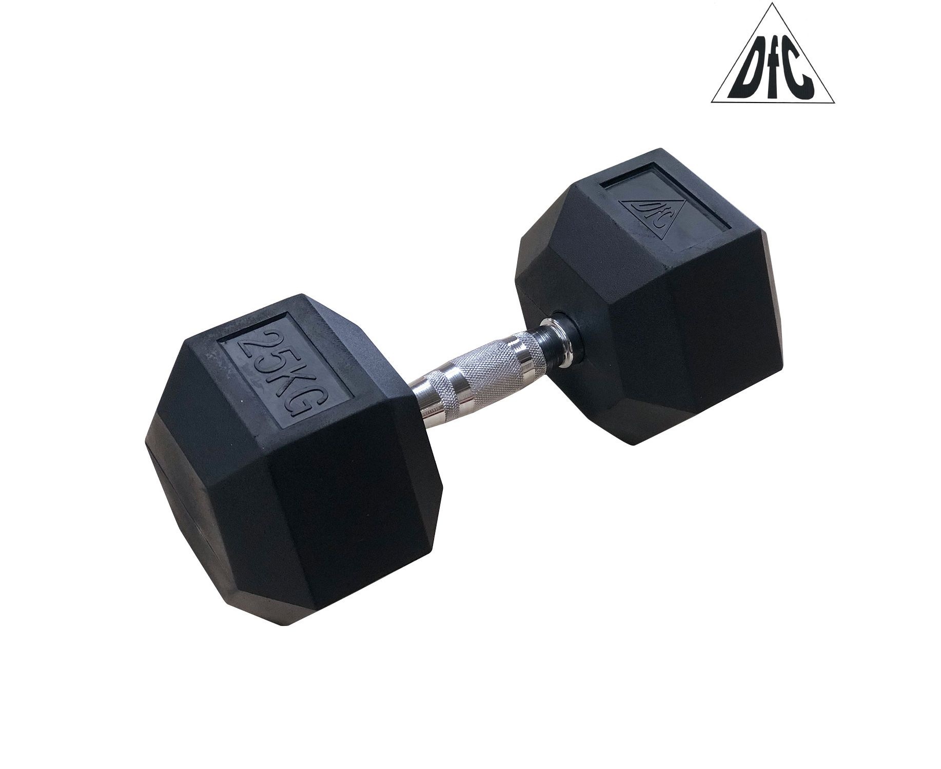 Гантели DFC Гексагональные 2 шт. по 25 кг