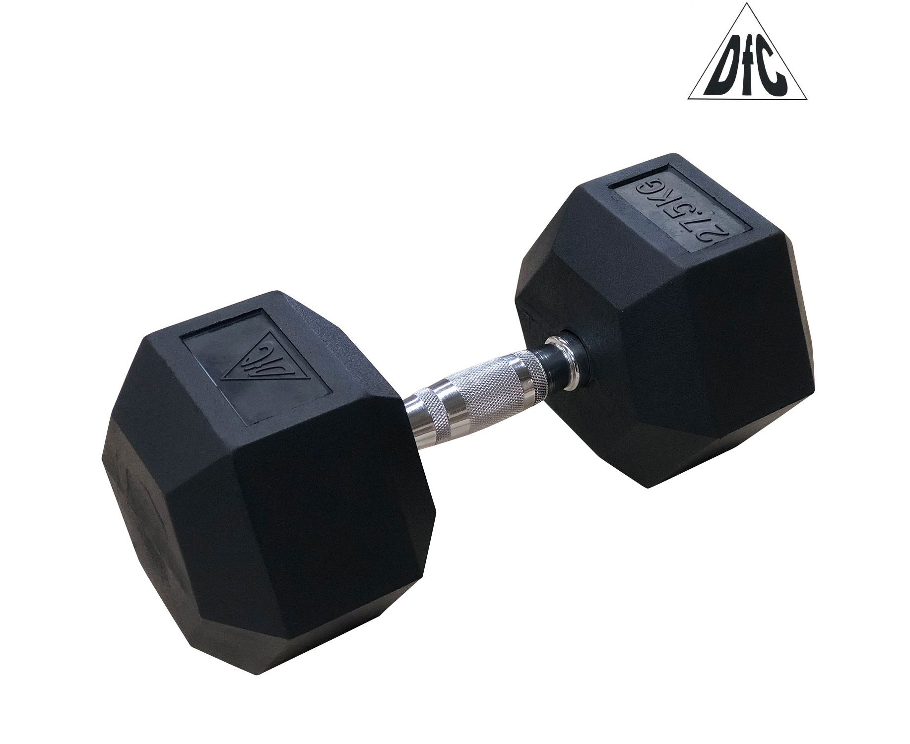 Гантели DFC Гексагональные 2 шт. по 27.5 кг
