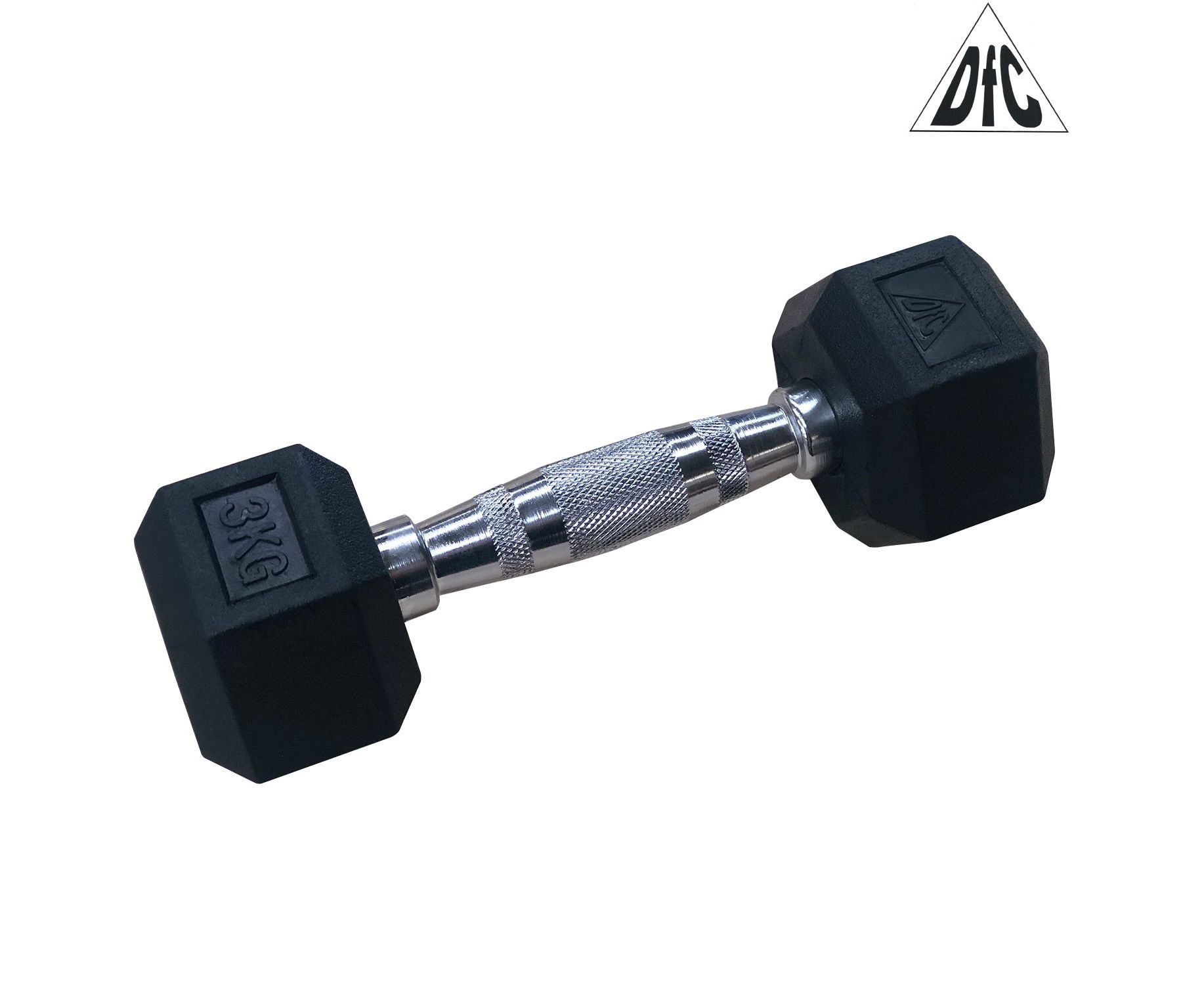 Гантели DFC Гексагональные 2 шт. по 3 кг