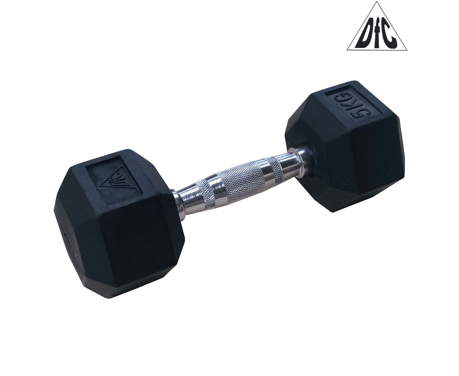 Гантели DFC Гексагональные 2 шт. по 5 кг