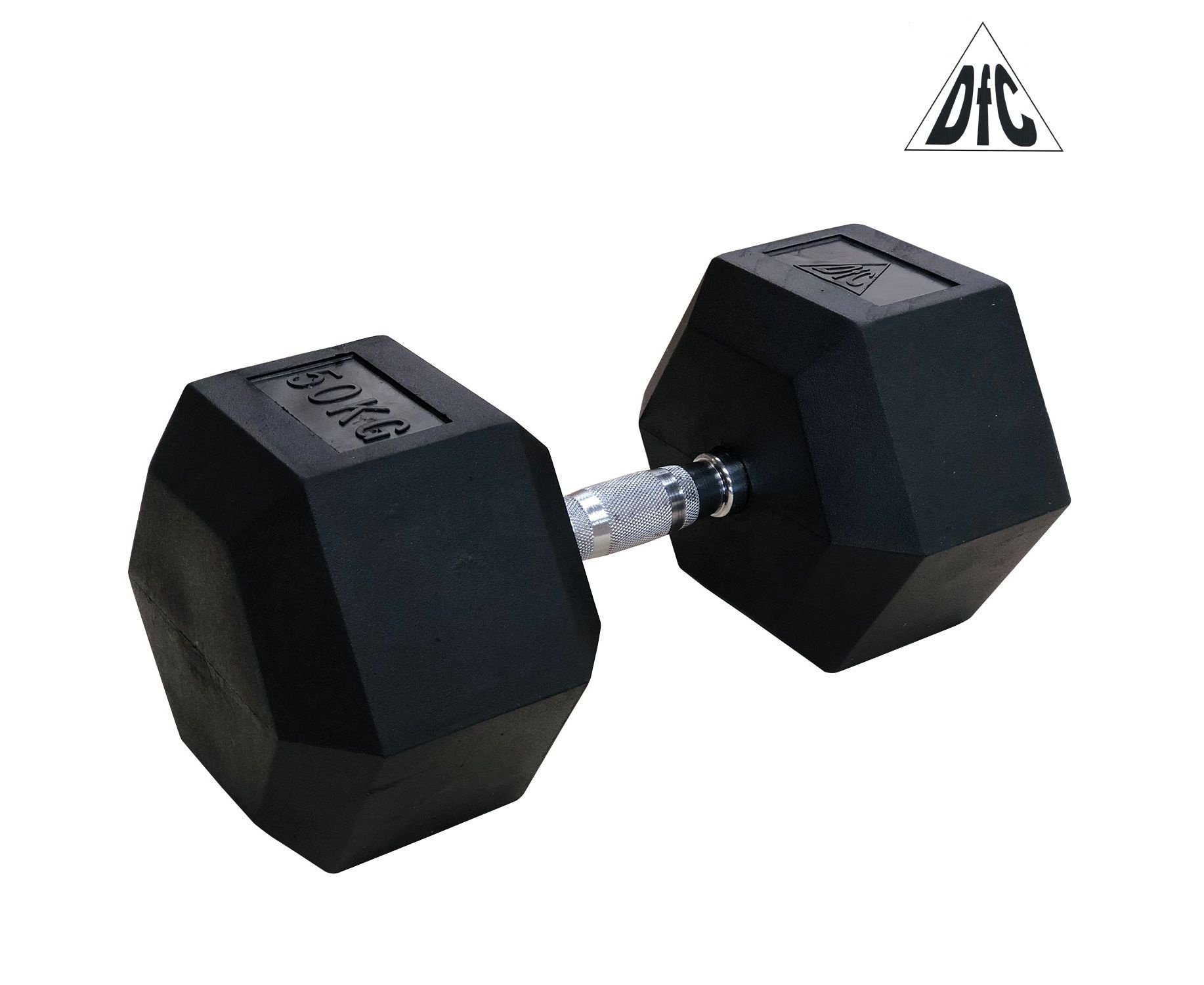 Гантели DFC Гексагональные 2 шт. по 50 кг