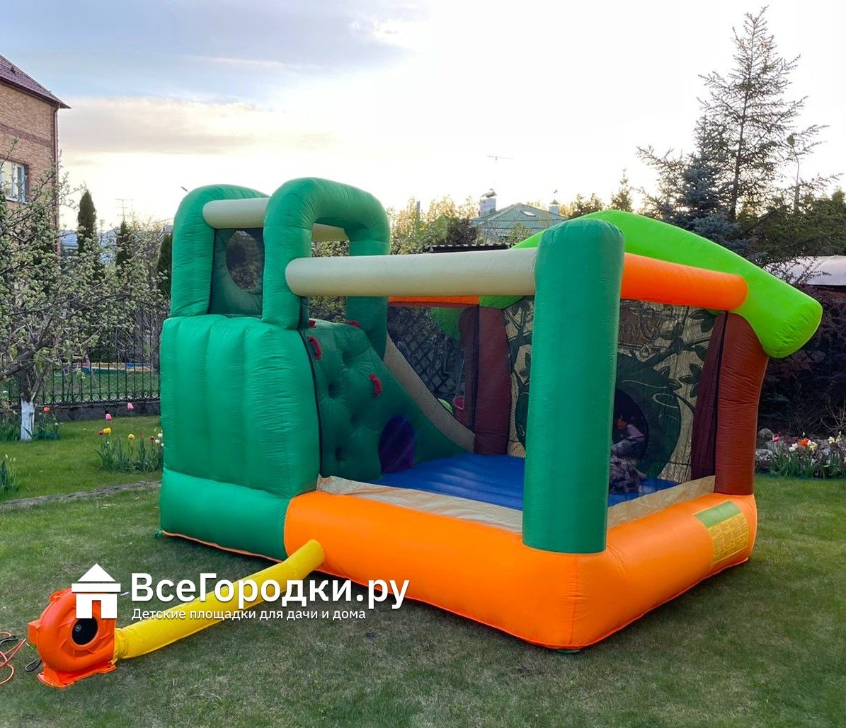 Надувной батут  Happy Hop мод. 9139 Жирафик