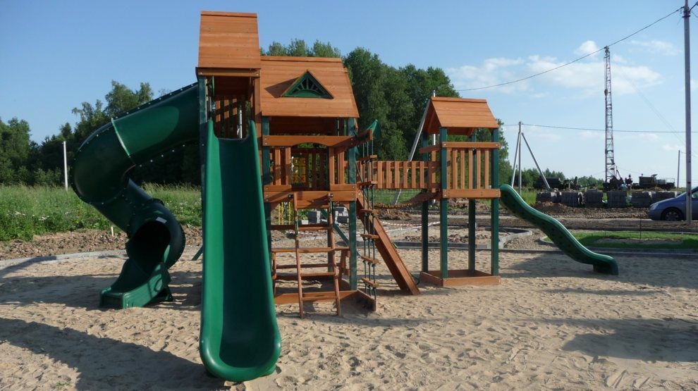 Детская деревянная площадка Горец 3